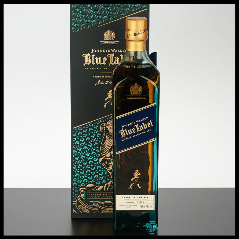 Johnnie Walker Blue Label Year of the Ox Edition 0,7L - 40% Vol. - Trinklusiv