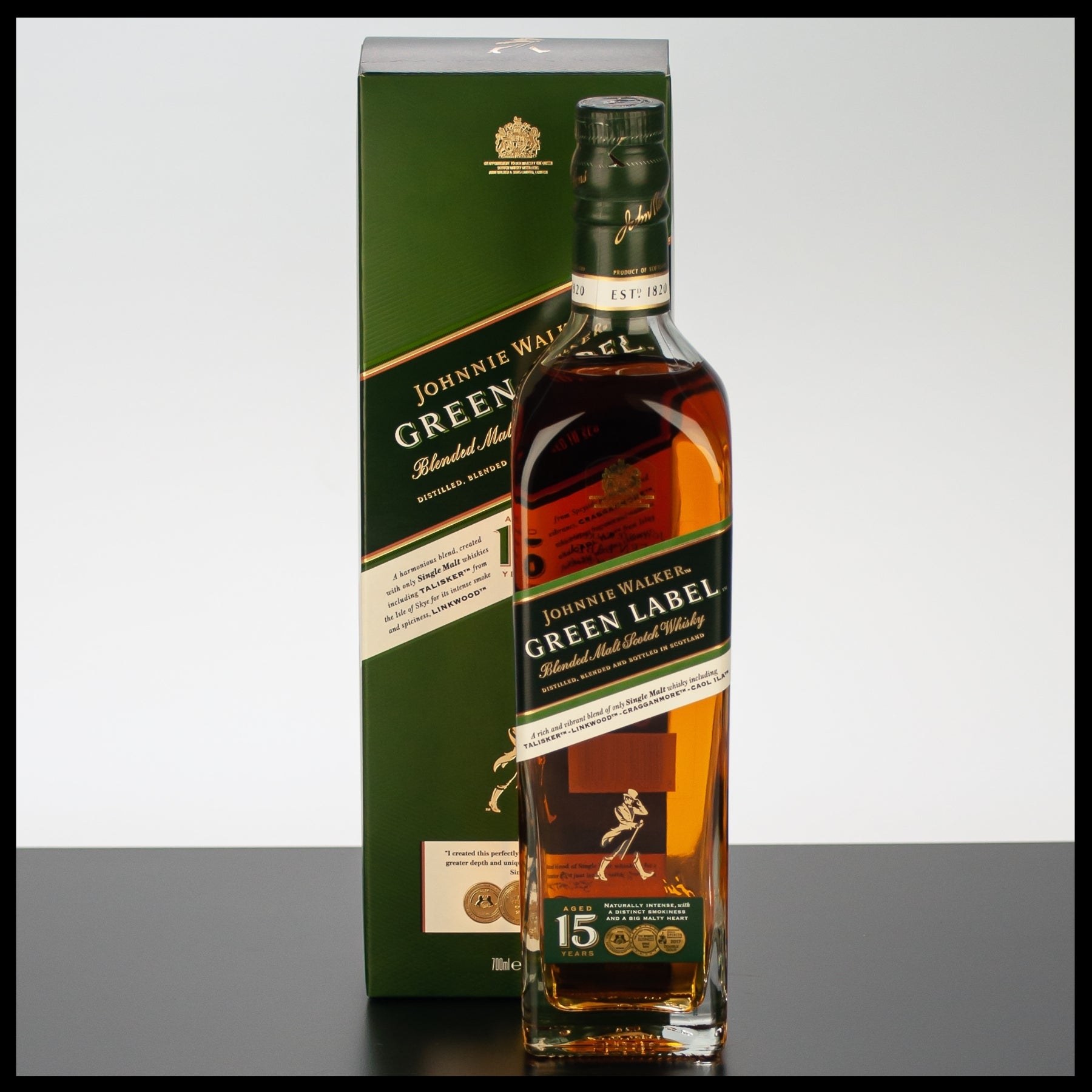 Johnnie Walker Green Label 0,7L - 43% Vol. - Trinklusiv