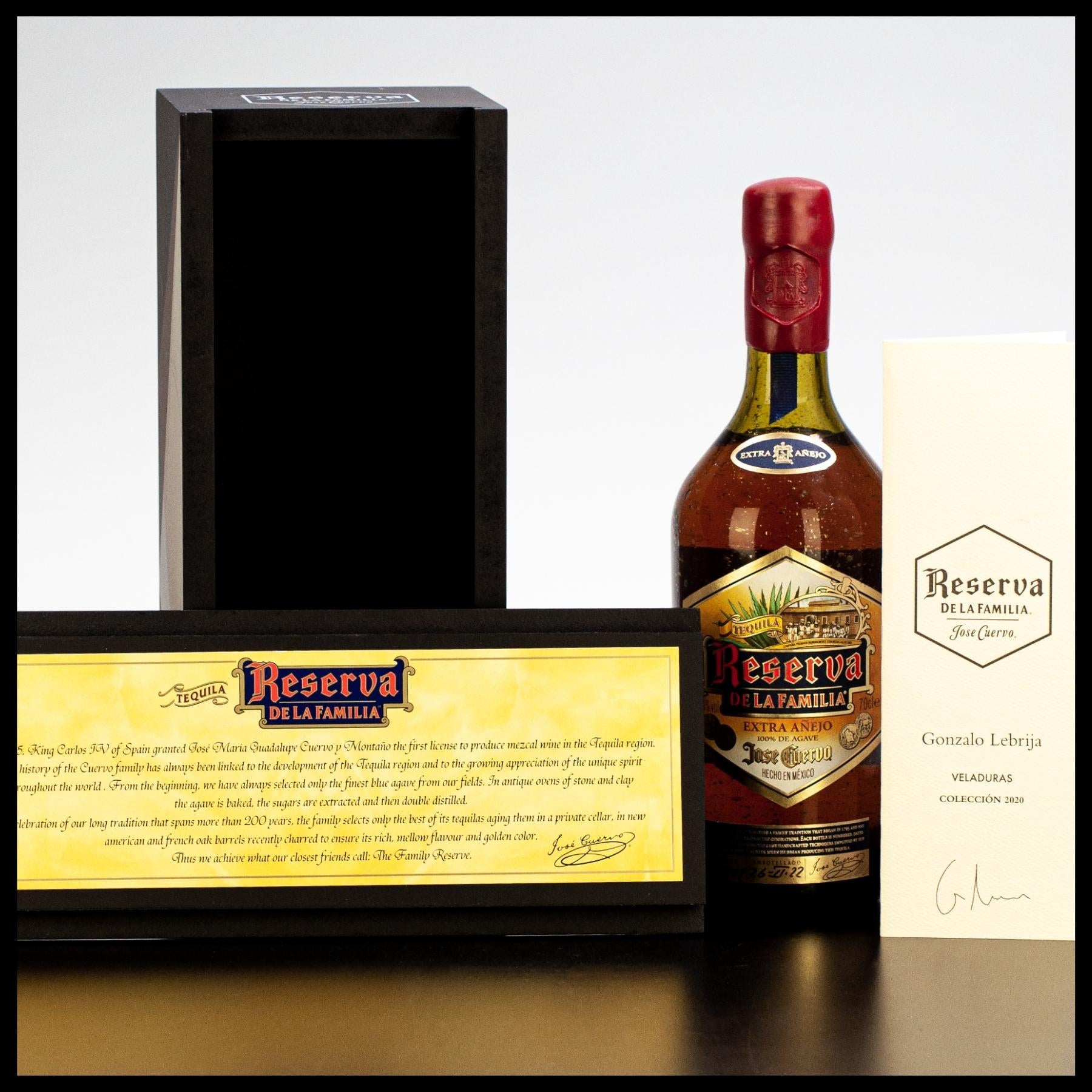 Jose Cuervo Reserva de la Familia Extra Anejo Tequila 2022 0,7L - 38% Vol. - Trinklusiv