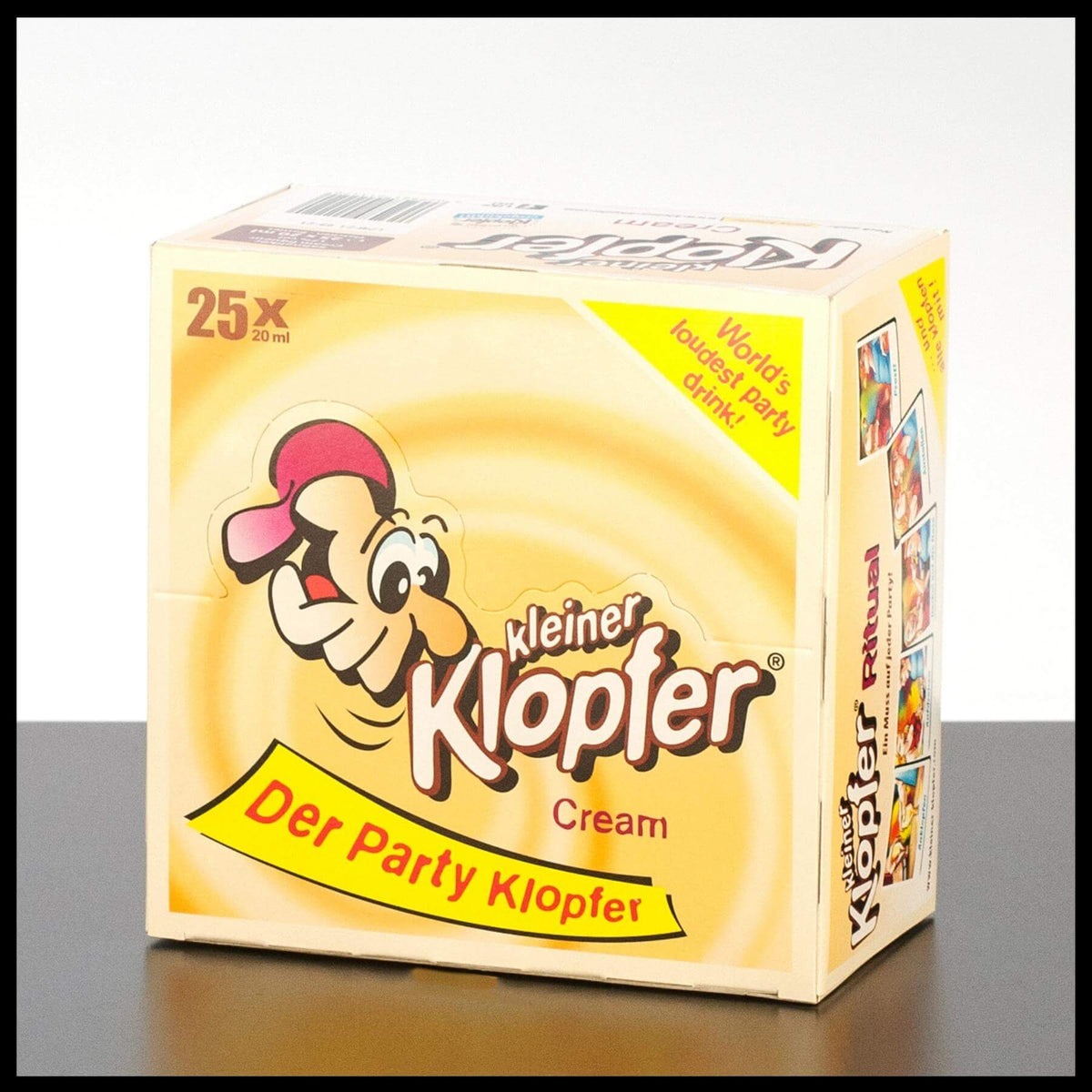 Kleiner Klopfer Cream 25x 0,02L - 17% Vol. - Trinklusiv