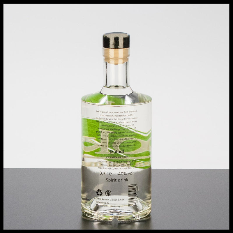 Koka Coca Leaf Macerate 0,7L - 40% Vol. - Trinklusiv