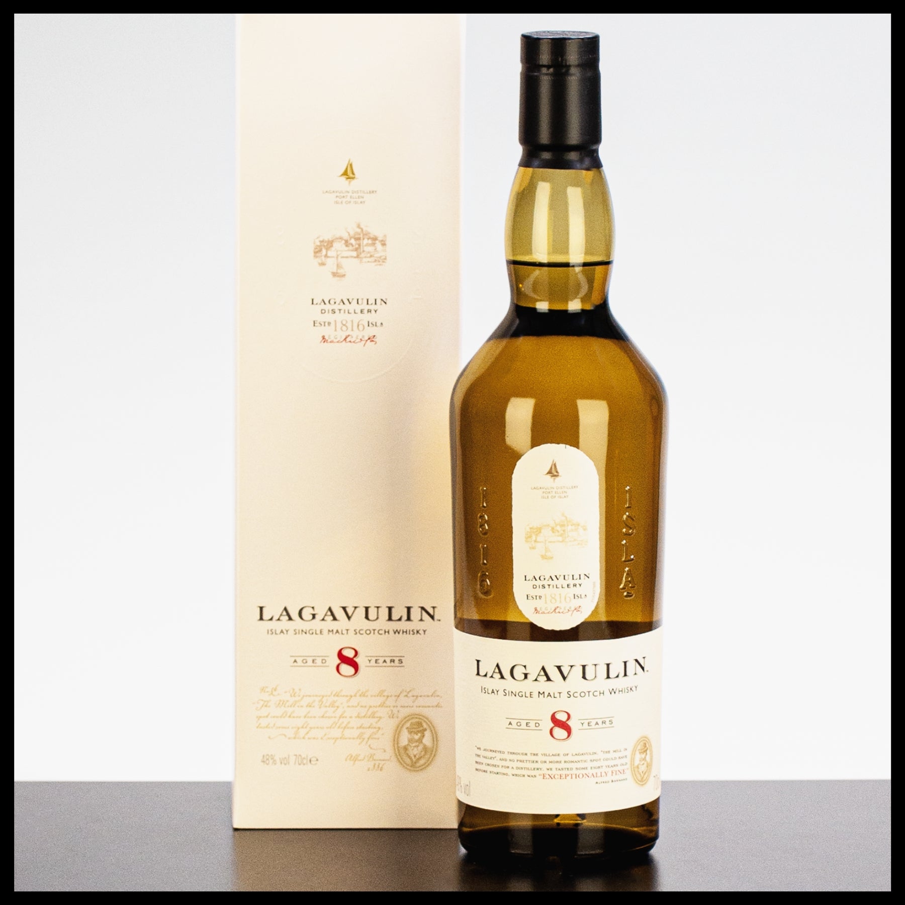 Lagavulin 8 YO Islay Single Malt Whisky 0,7L - 48% Vol. - Trinklusiv