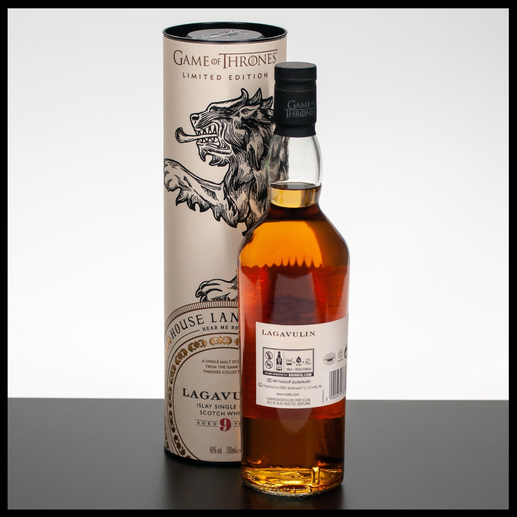 Lagavulin 9 YO Game of Thrones House Lannister 0,7L - 46% - Trinklusiv