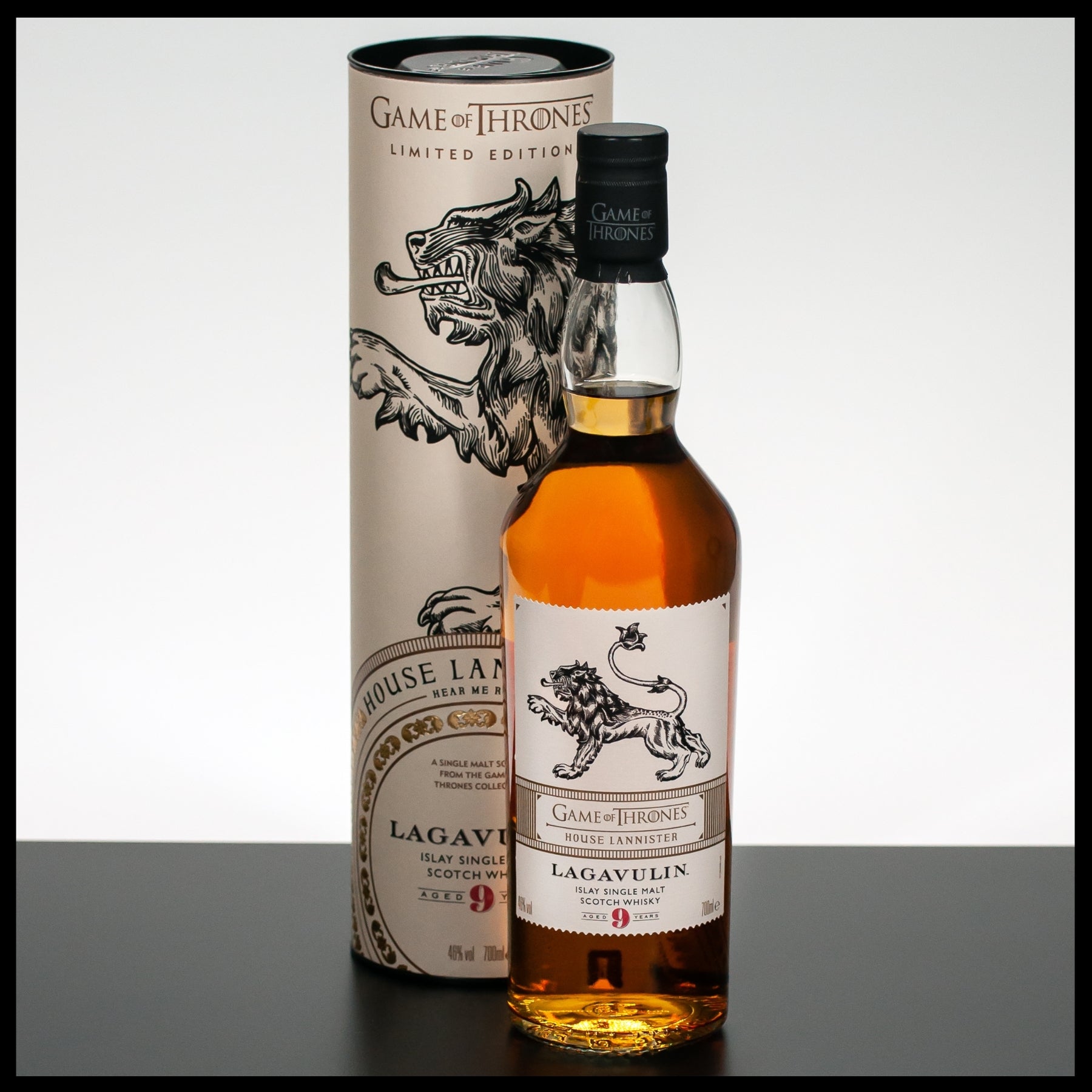 Lagavulin 9 YO Game of Thrones House Lannister 0,7L - 46% - Trinklusiv