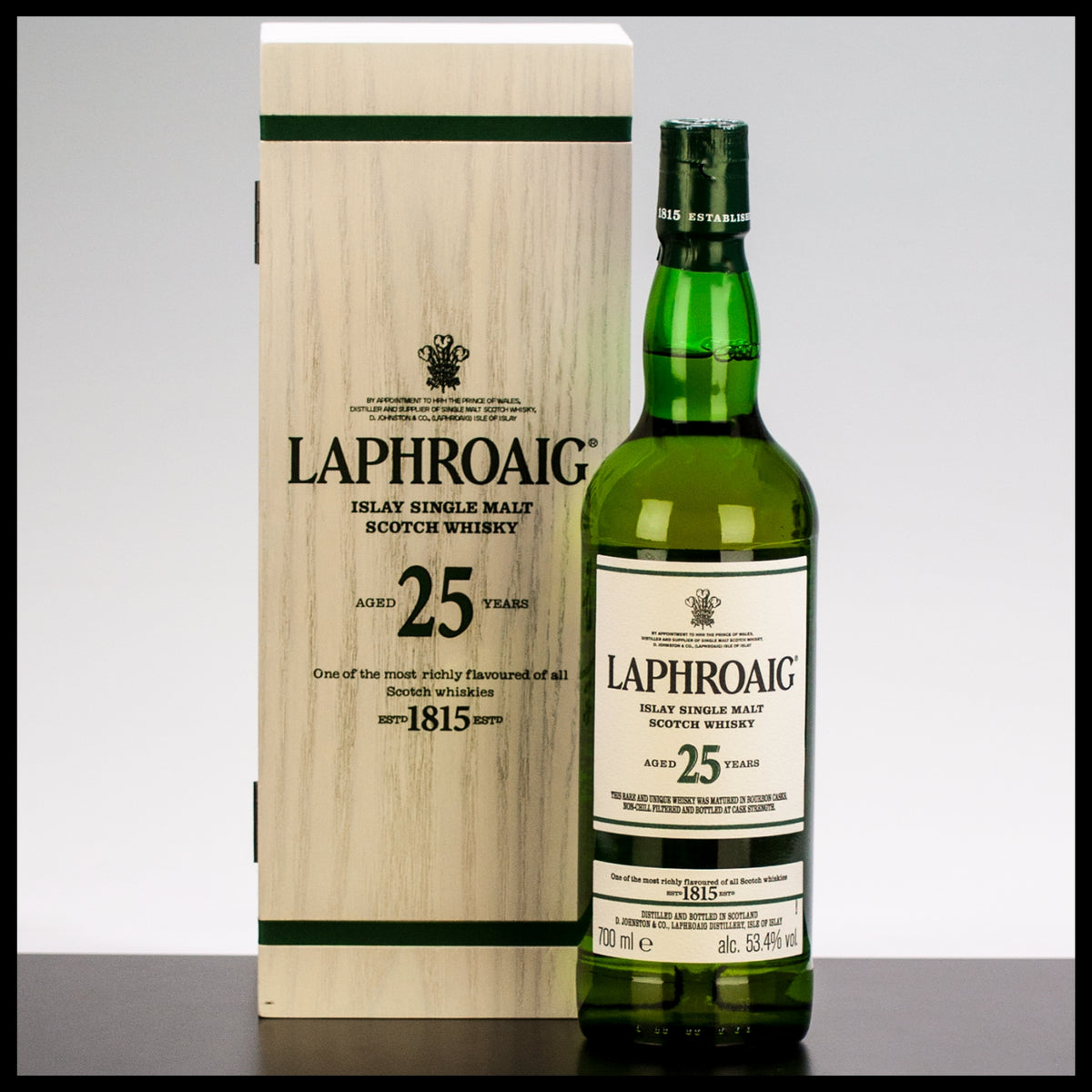 Laphroaig 25 YO Cask Strength Whisky 2022 0,7L - 53,4% Vol. - Trinklusiv