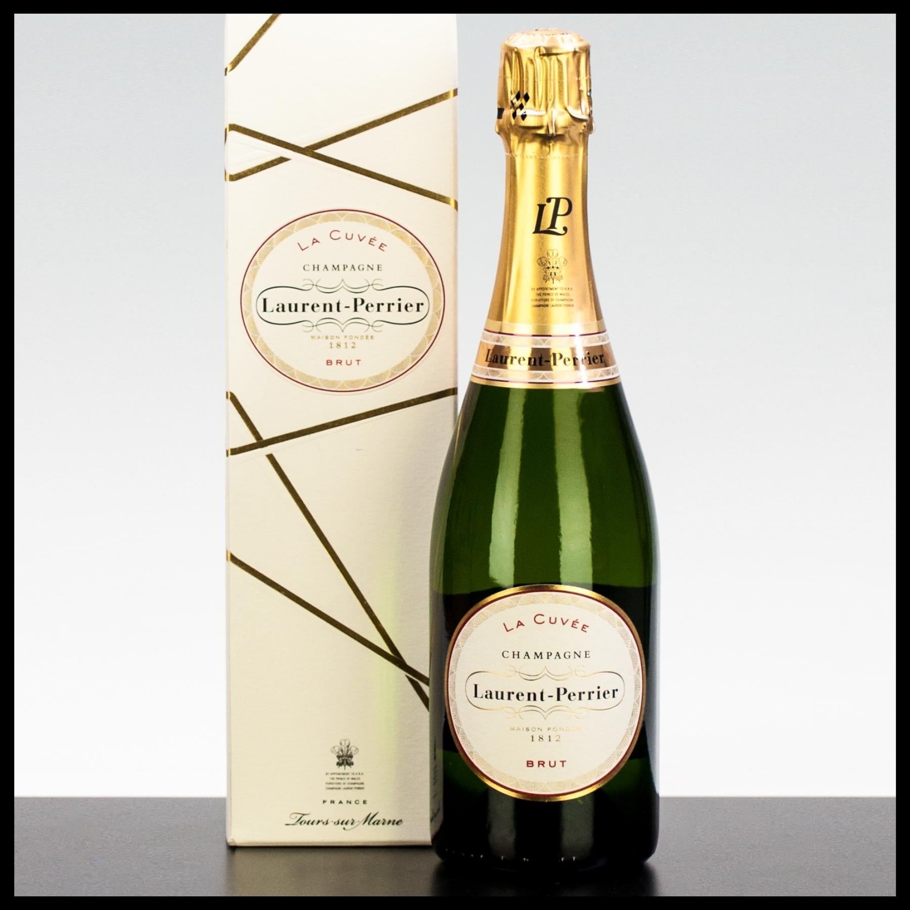 Laurent Perrier La Cuvée Brut mit Geschenkkarton 0,75L - 12% Vol. - Trinklusiv