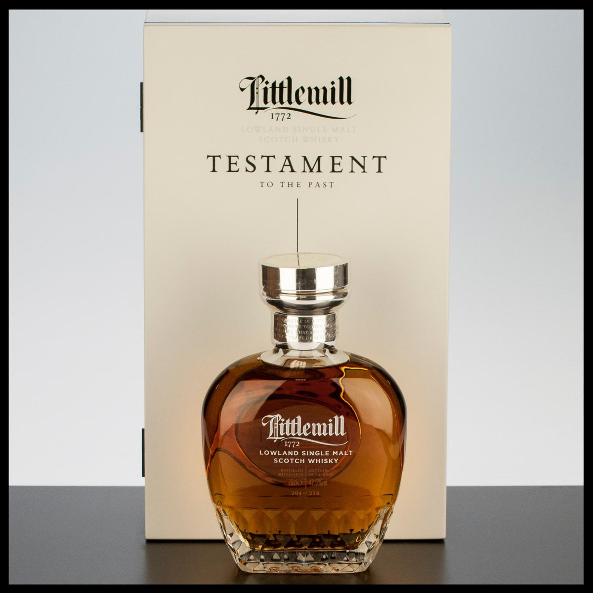 Littlemill Testament 44 YO Single Malt Whisky 0,7L - 50,4% Vol. - Trinklusiv