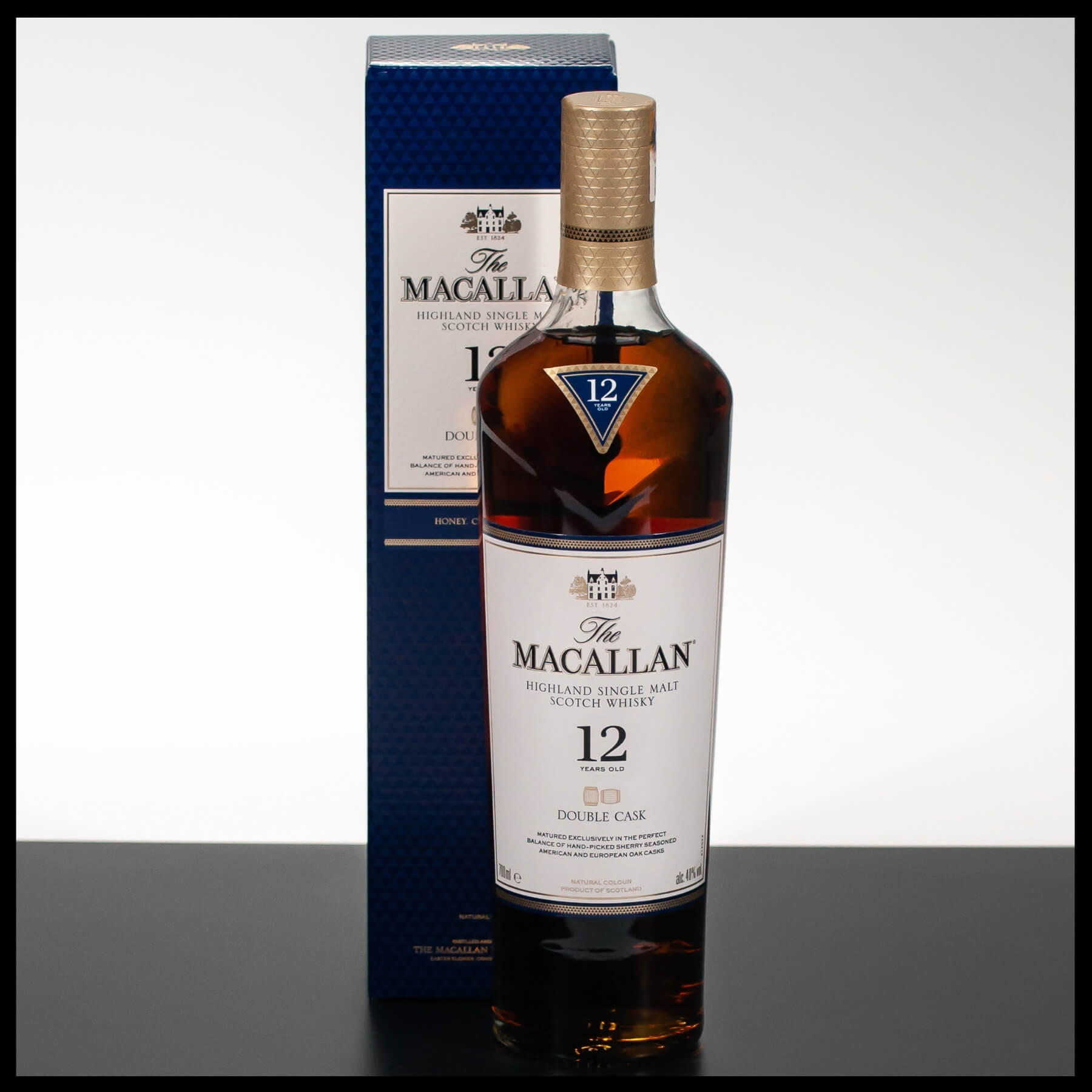 Macallan 12 YO Double Cask Highland Single Malt Whisky 0,7L - 40% Vol. - Trinklusiv