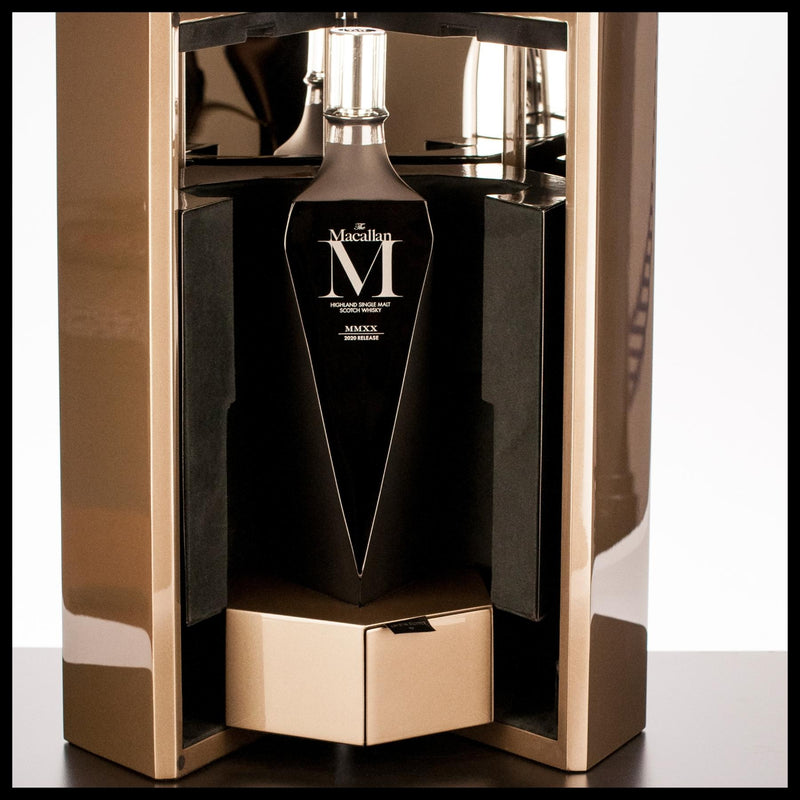 Macallan M Decanter BLACK Release 2020 MMXX 0,7L - 45% Vol. - Trinklusiv