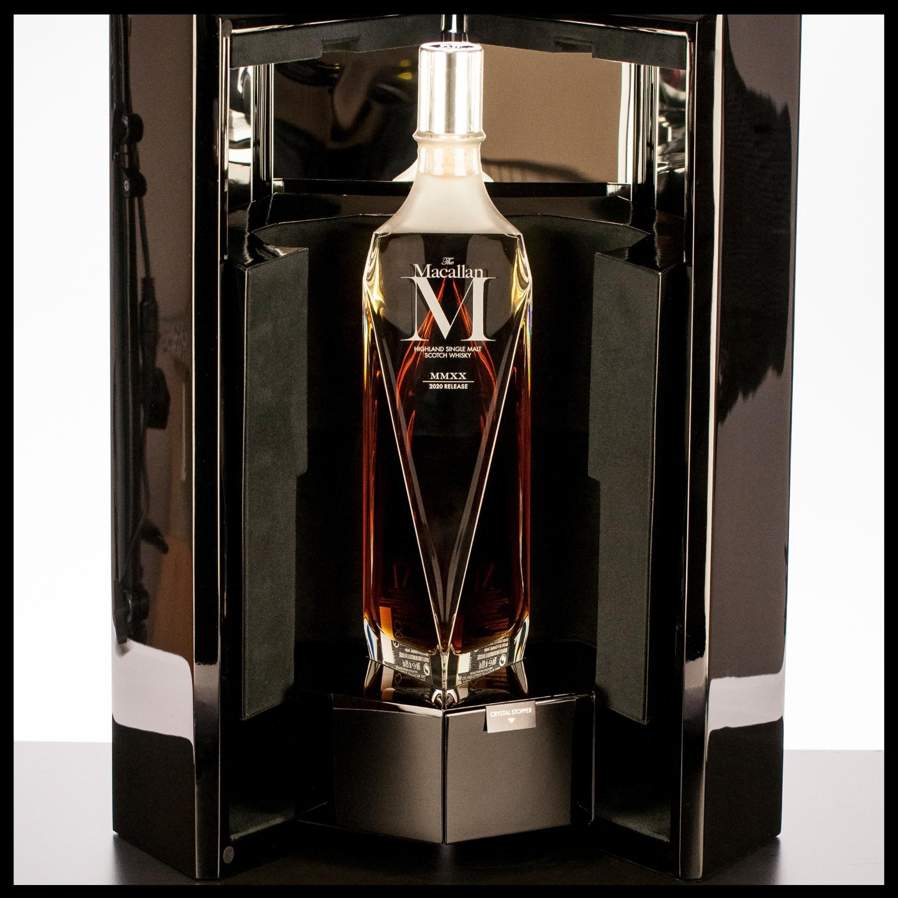 Macallan M Decanter Release 2020 MMXX 0,7L - 45% Vol. - Trinklusiv