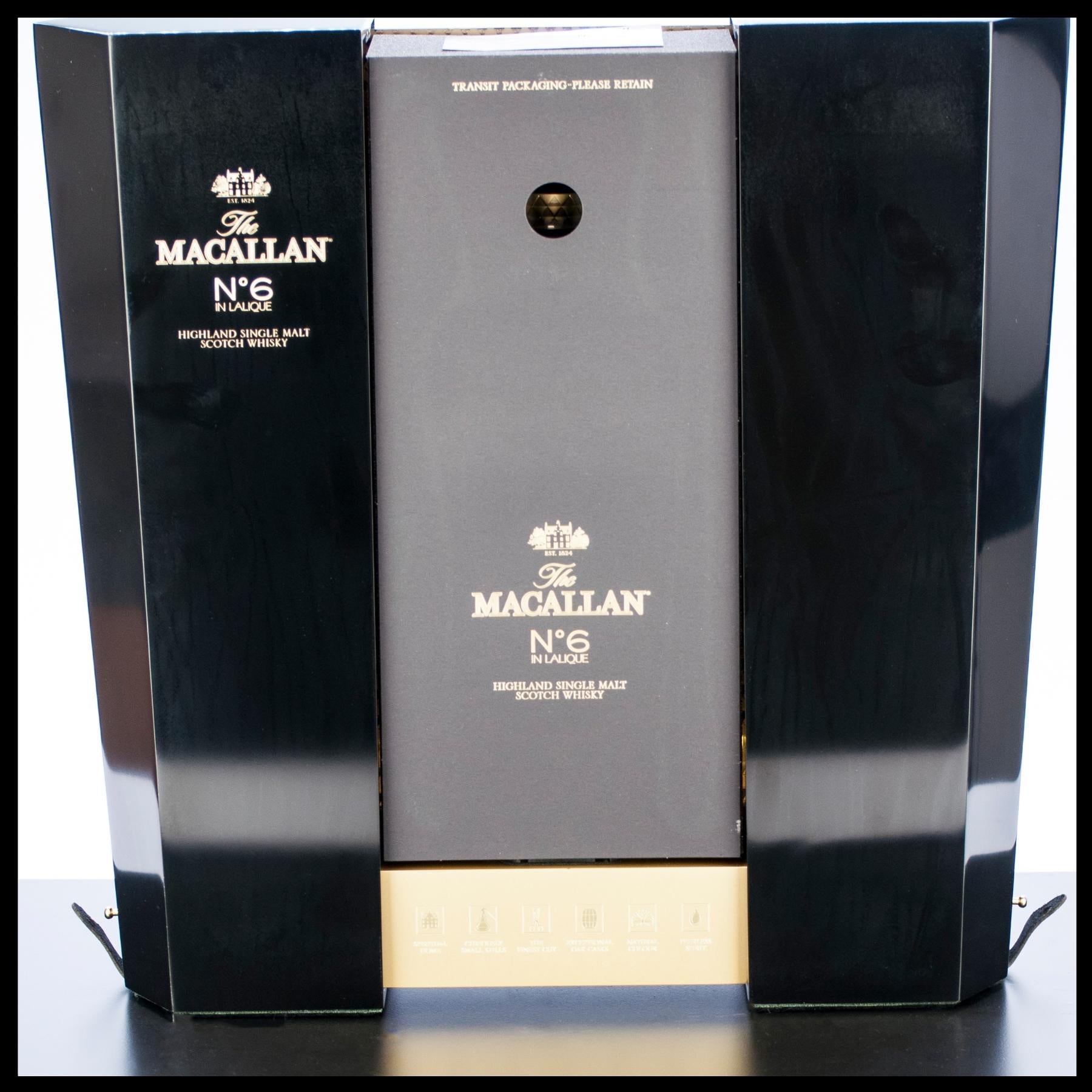 Macallan No. 6 Lalique Decanter 0,7L - 43% - Trinklusiv