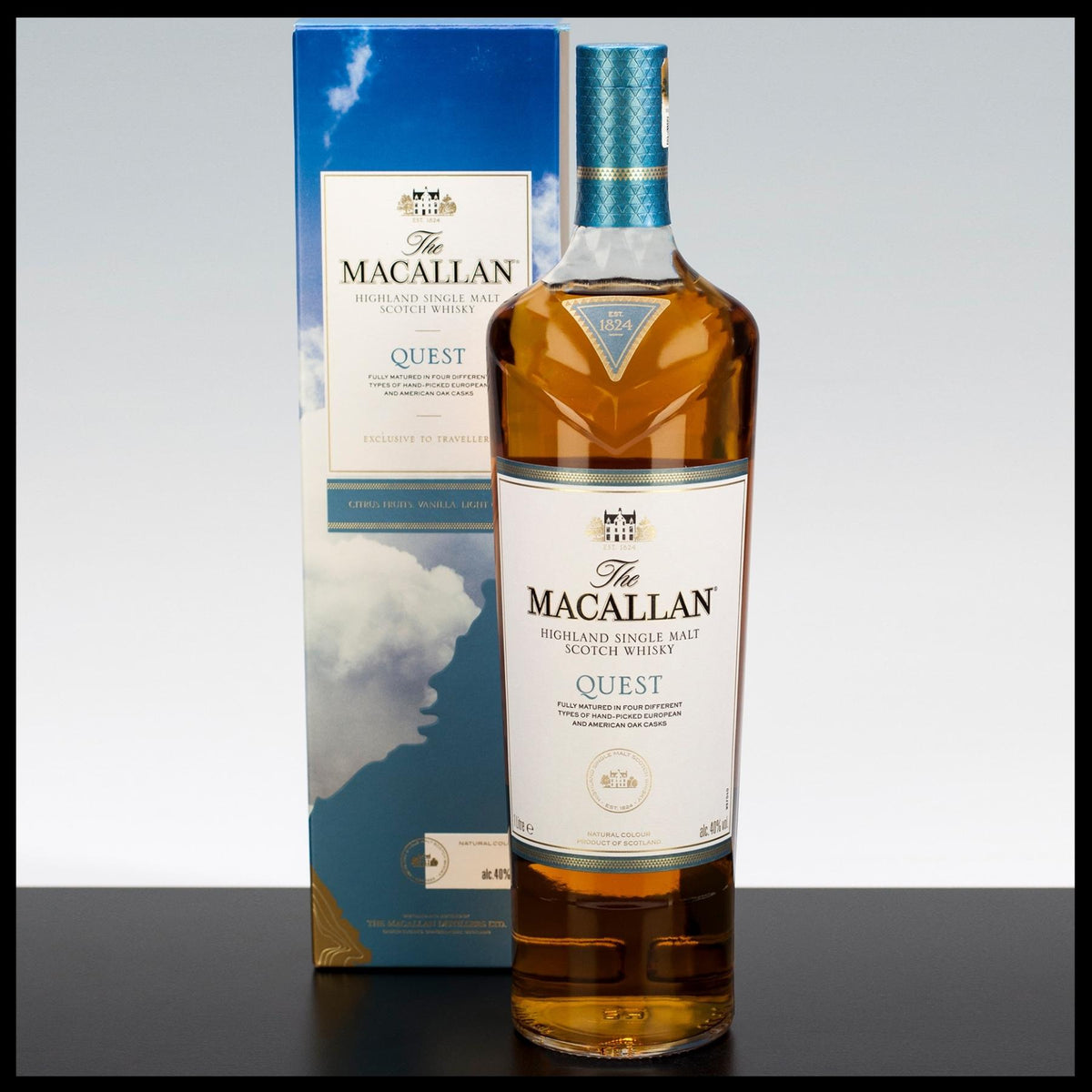 Macallan Quest Highland Single Malt Whisky 1L - 40% Vol. - Trinklusiv