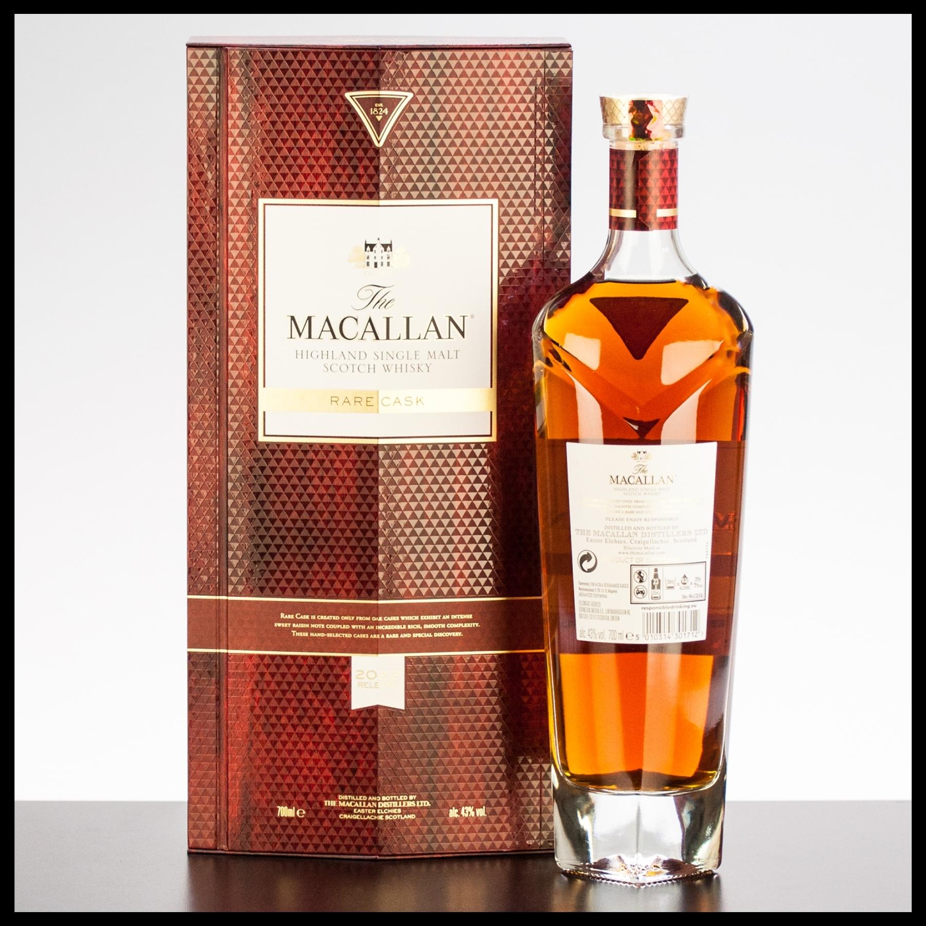 Macallan Rare Cask 2022 Release 0,7L - 43% Vol. - Trinklusiv