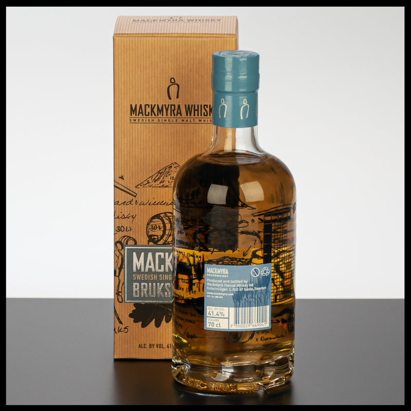 Mackmyra Brukswhisky Single Malt Whisky 0,7L - 41,4% Vol. - Trinklusiv