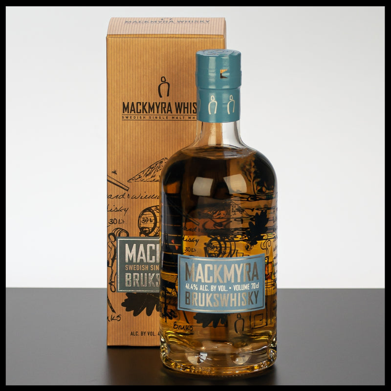 Mackmyra Brukswhisky Single Malt Whisky 0,7L - 41,4% Vol. - Trinklusiv