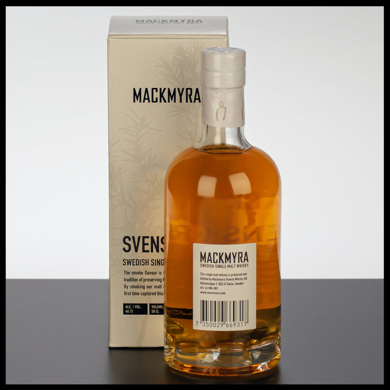 Mackmyra Svensk Rök Single Malt Whisky 0,5L - 46,1% Vol. - Trinklusiv