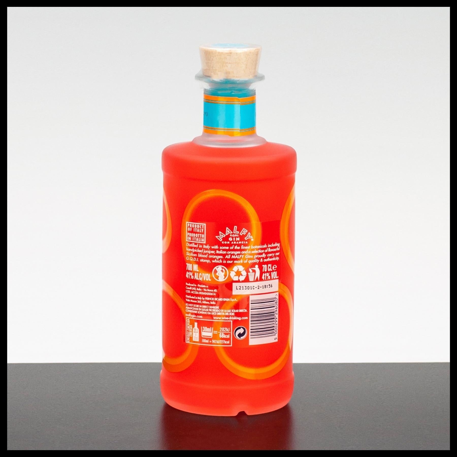- 0,7L Arancia Malfy Orange Gin Blood Con 41%