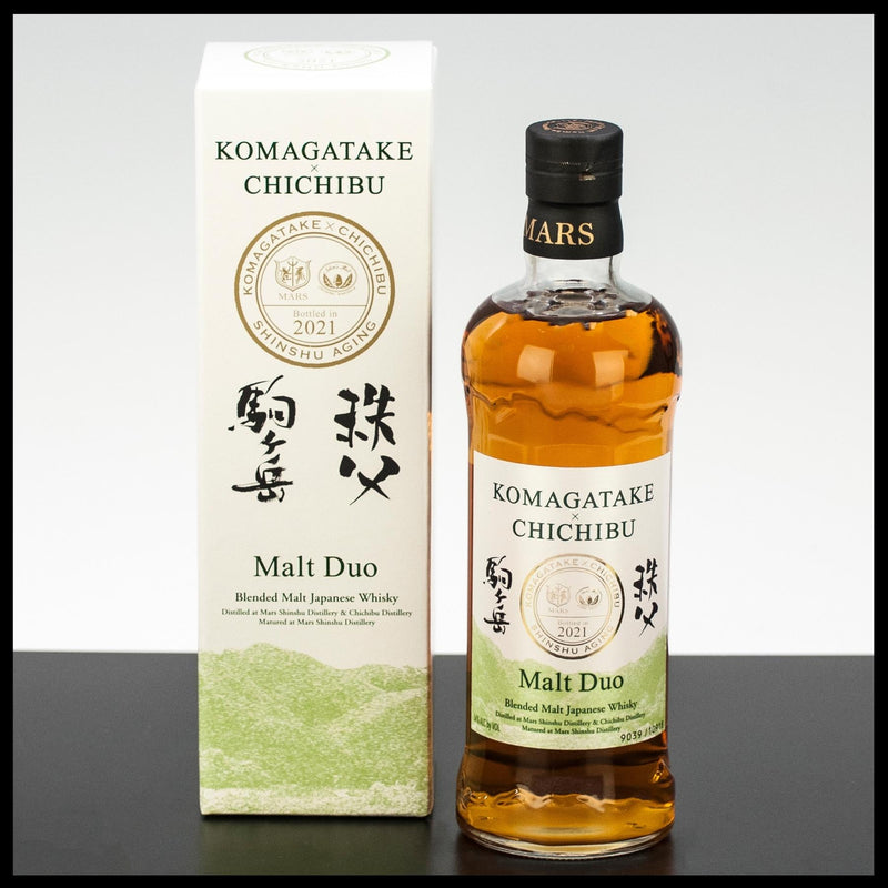 Mars Komagatake x Chichibu Malt Duo Blended Malt Whisky 2021 0,7L - 53,5% Vol. - Trinklusiv
