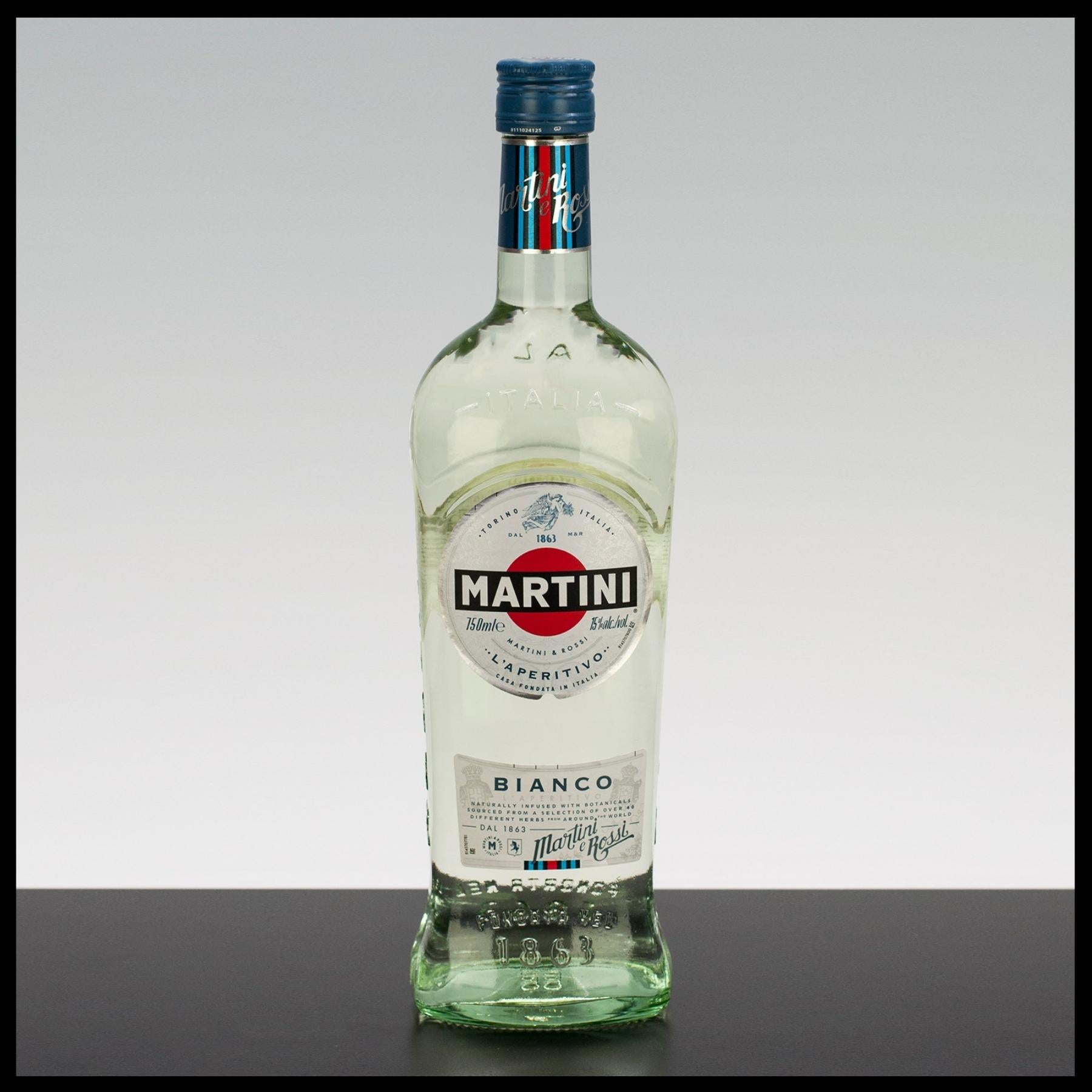 Martini Bianco 0,75L - 15% Vol. - Trinklusiv