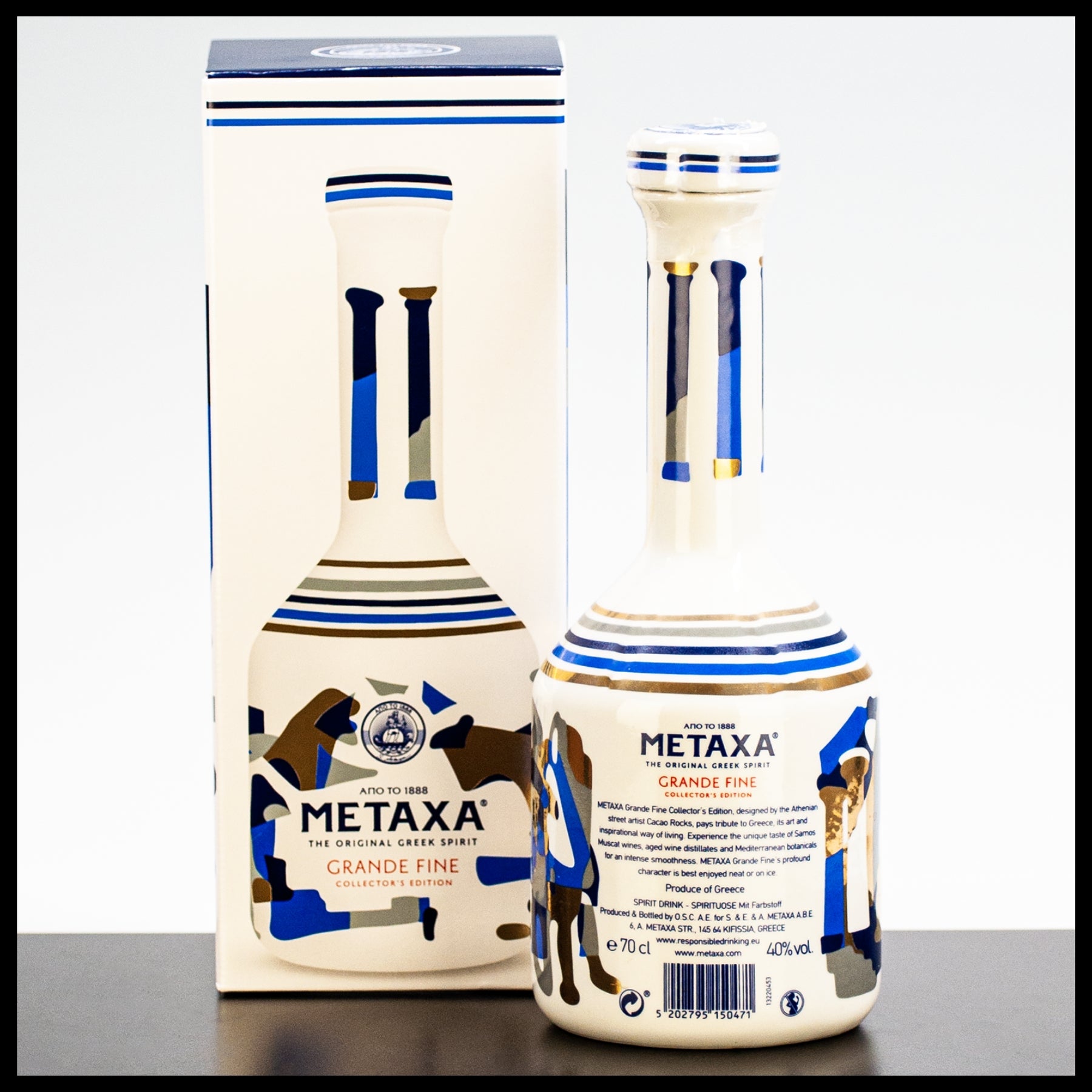 Metaxa Grande Fine Collector's Edition 0,7L - 40% Vol. - Trinklusiv