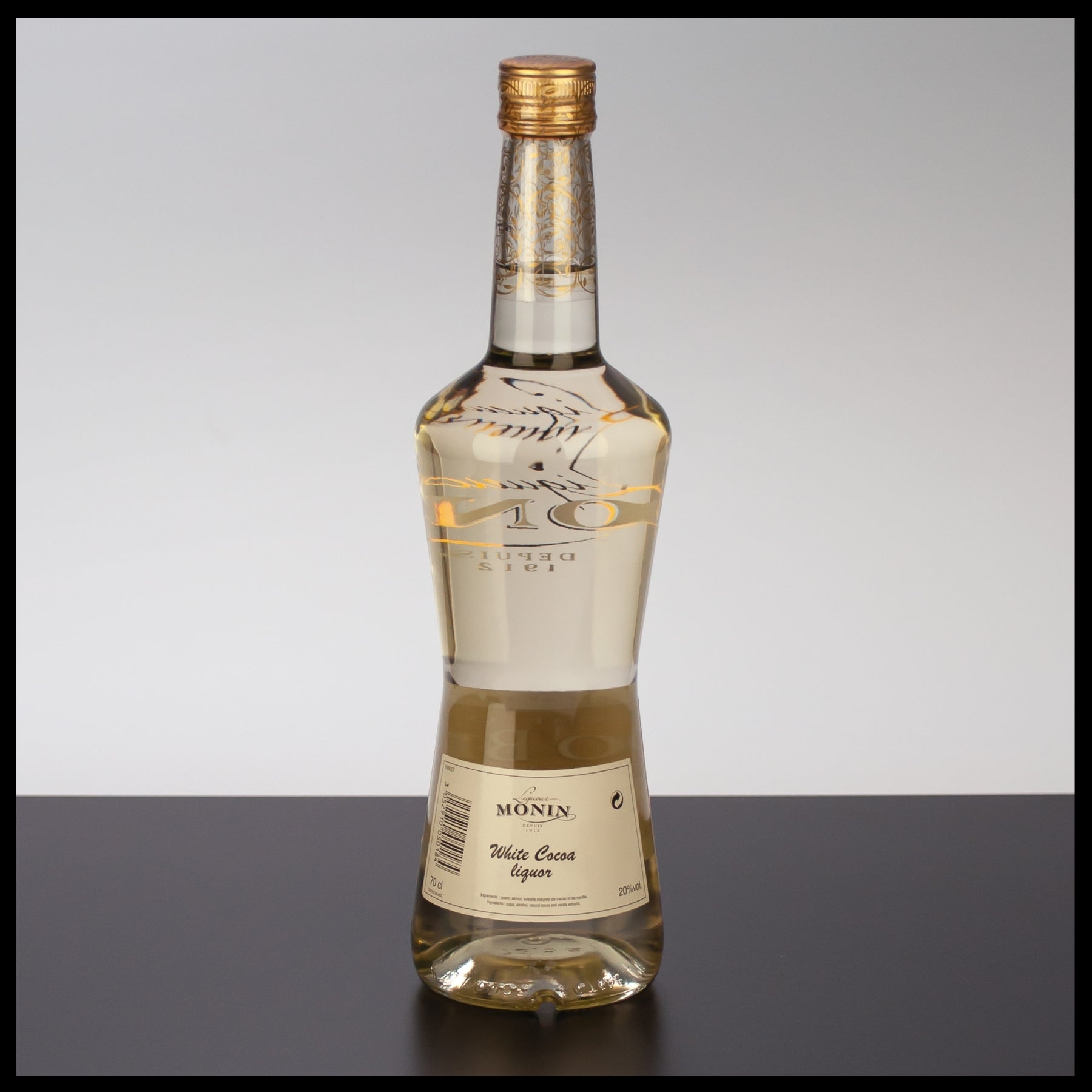 Monin Liqueur Creme de Cacao Blanc 0,7L - 20% Vol. - Trinklusiv