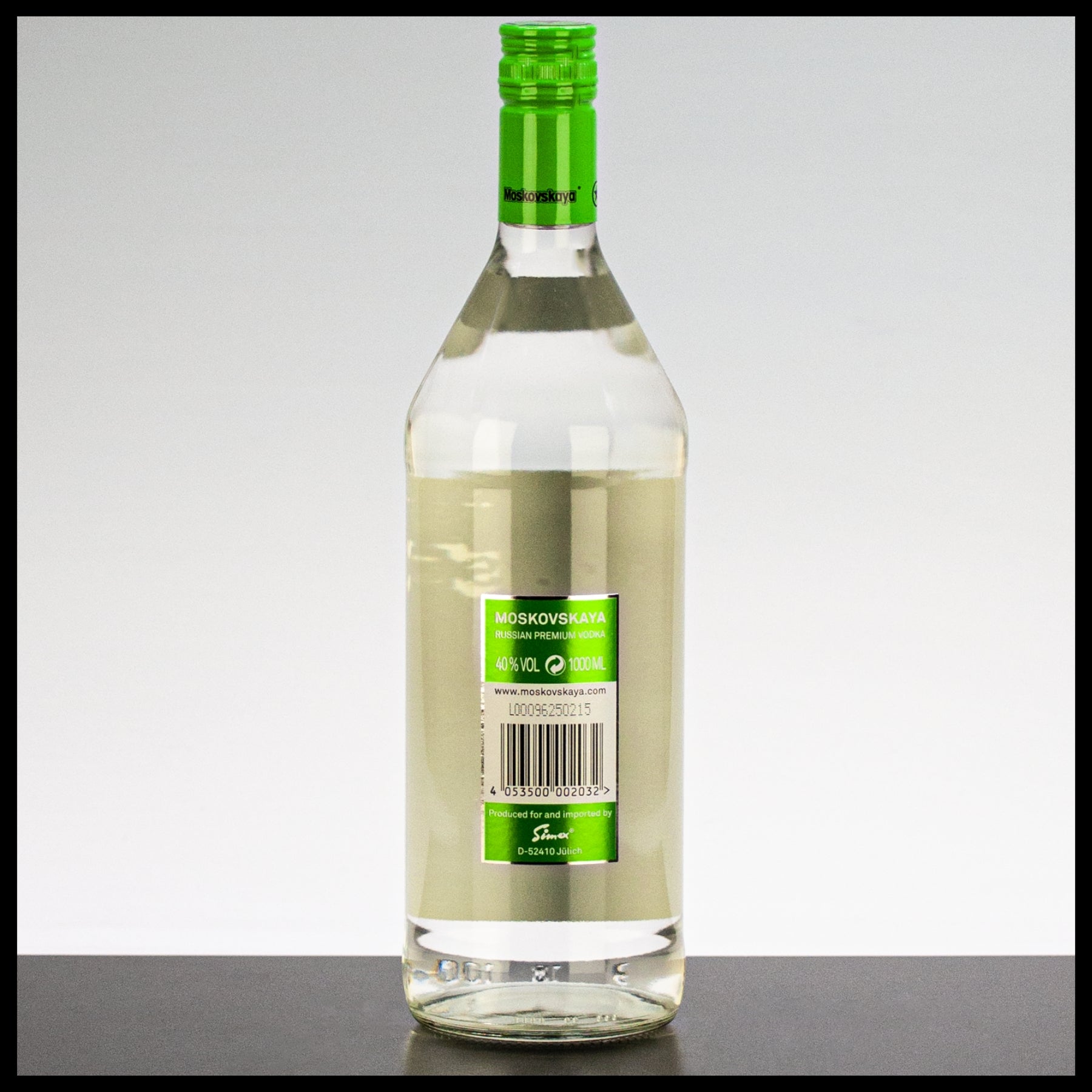 Moskovskaya Vodka 1L - 40% Vol. - Trinklusiv