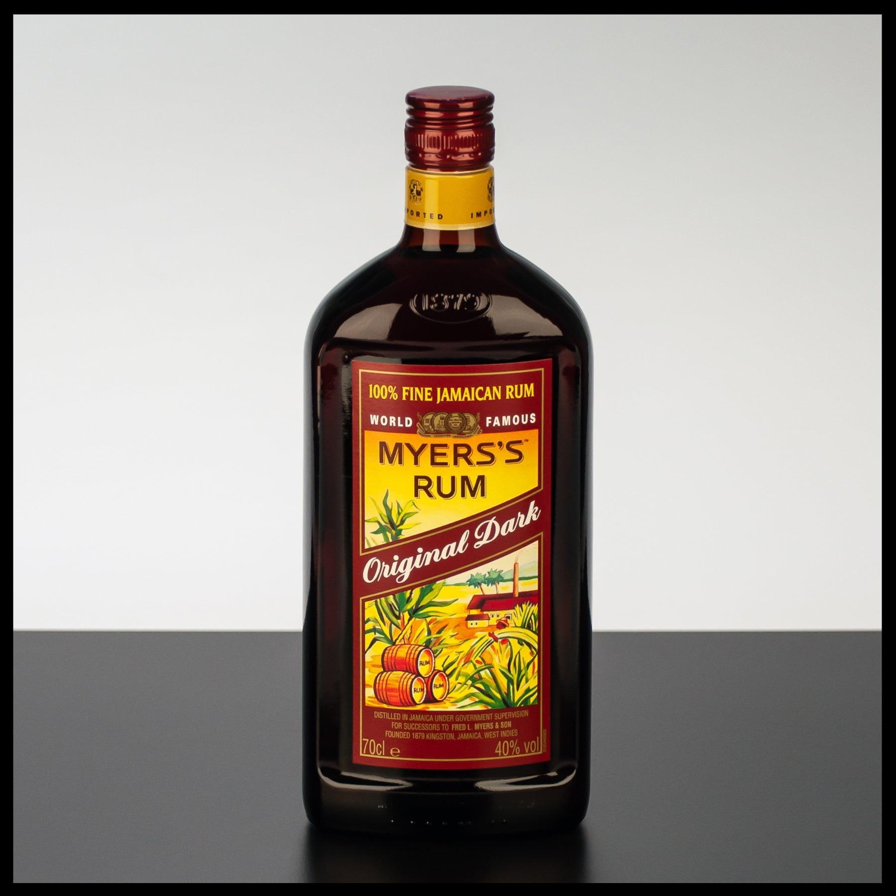 Myers's Original Dark Rum 0,7L - 40% Vol. - Trinklusiv