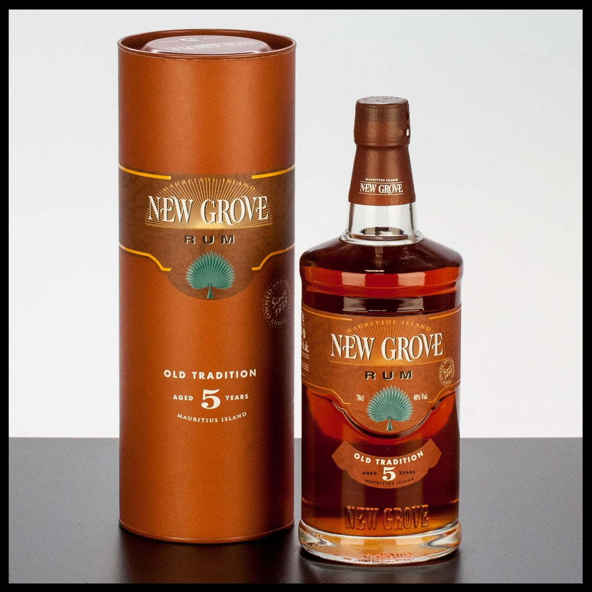 New Grove Old Tradition 5 YO Mauritius Island Rum 0,7L - 40% Vol. - Trinklusiv