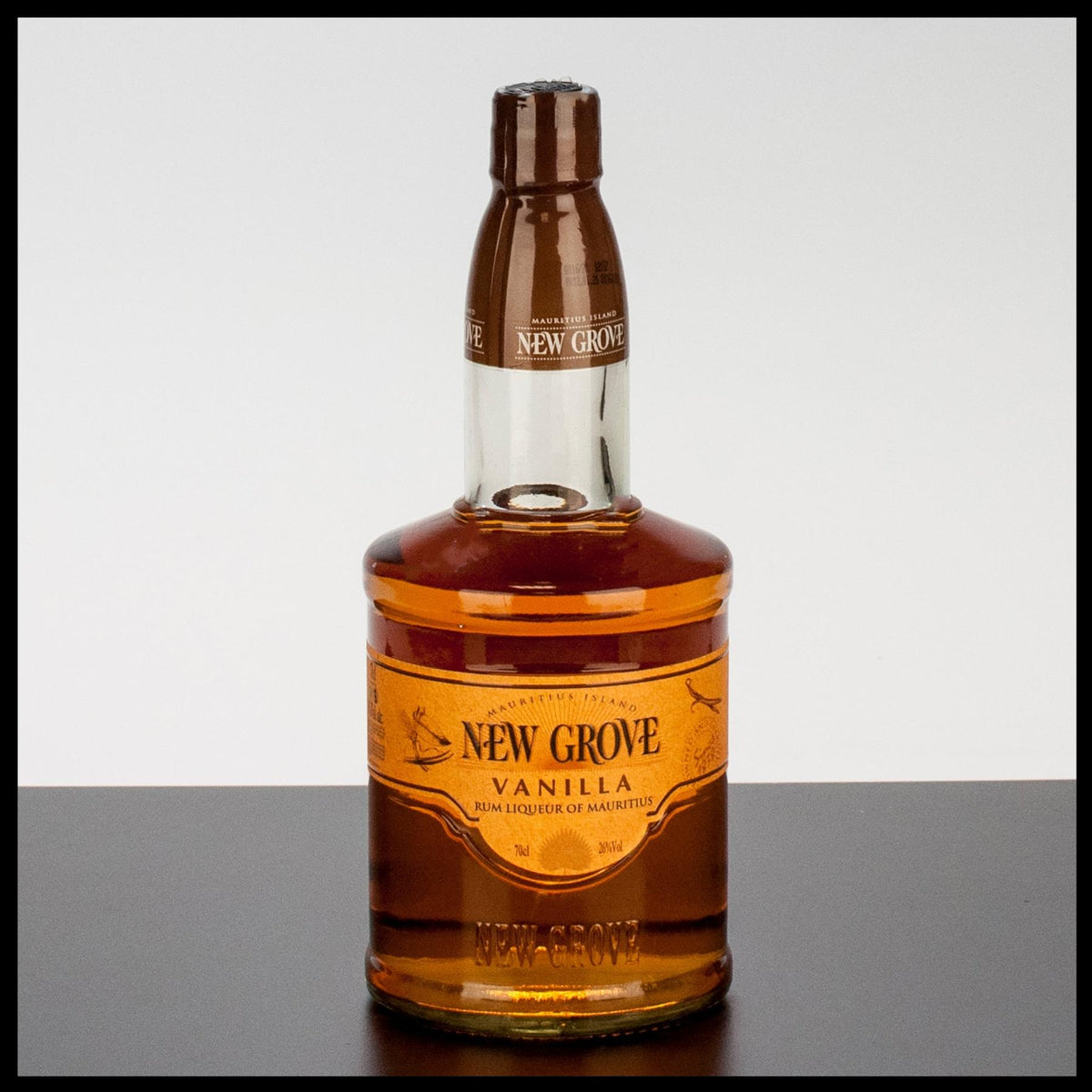 New Grove Vanilla Rum-Liqueur of Mauritius 0,7L - 26% Vol. - Trinklusiv