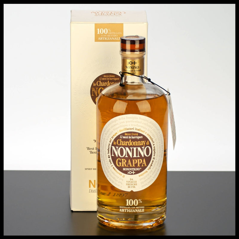 Nonino Grappa Lo Chardonnay Barrique Monovitigno 0,7L - 41% Vol. - Trinklusiv