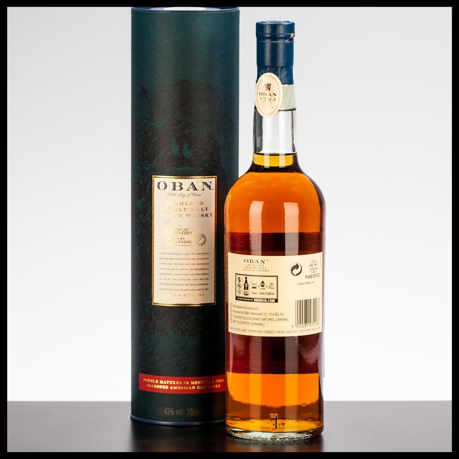 Oban Distillers Edition 2022 Whisky 0,7L - 43% Vol. - Trinklusiv