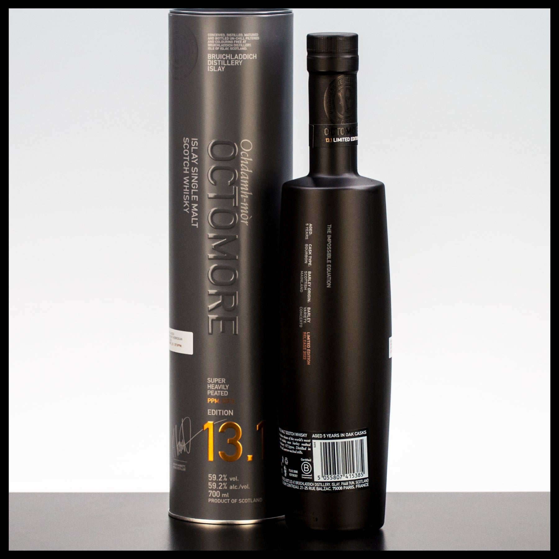 Octomore 13.1 Islay Single Malt Whisky 0,7L - 59,2% Vol. - Trinklusiv