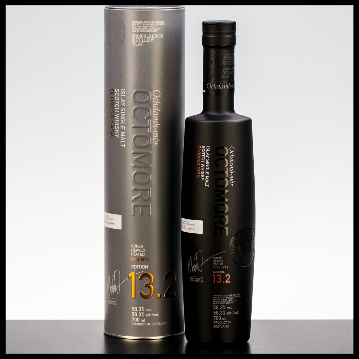 Octomore 13.2 Islay Single Malt Whisky 0,7L - 58,3% Vol. - Trinklusiv