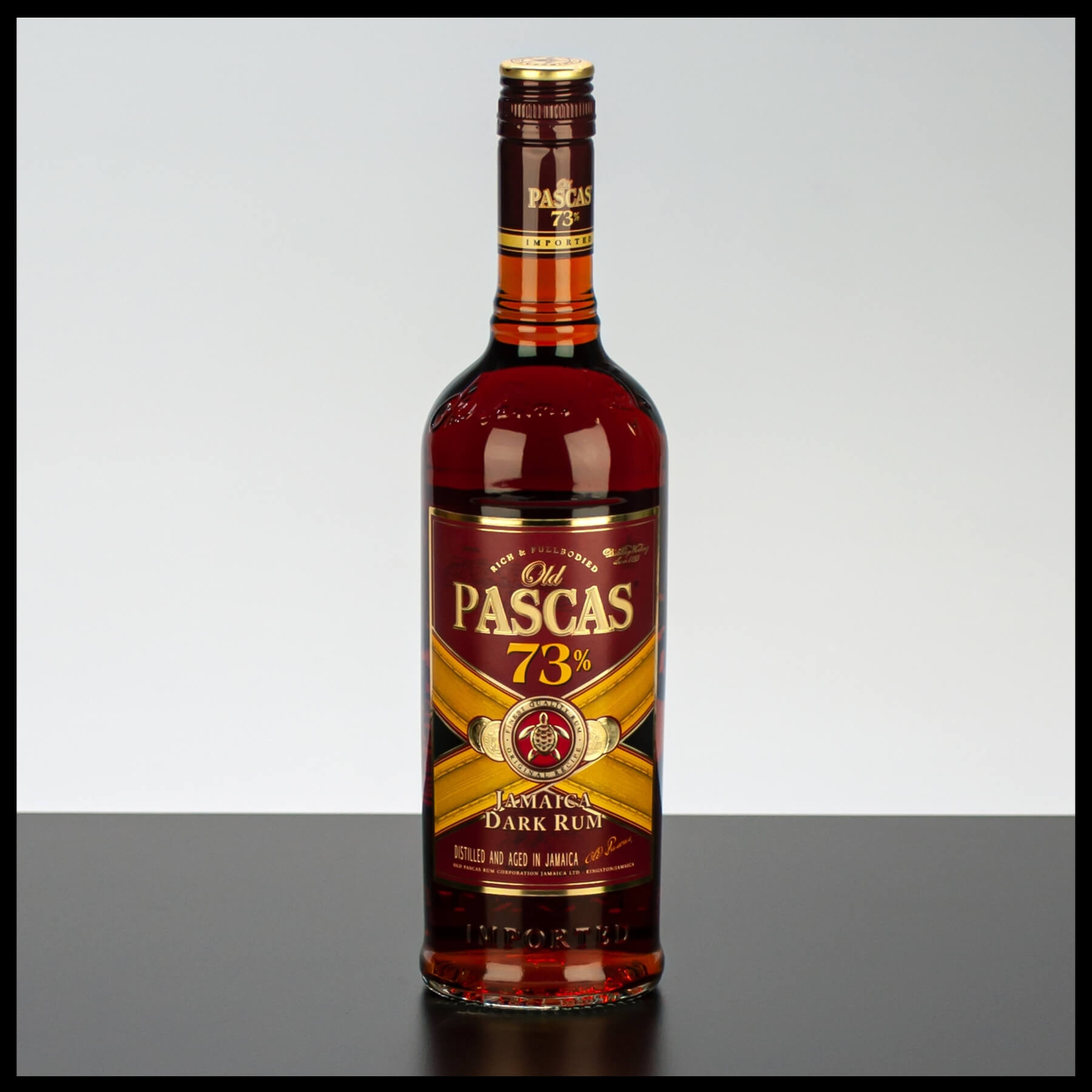 Old Pascas Overproof Dark Jamaica Rum 0,7L - 73% Vol. - Trinklusiv