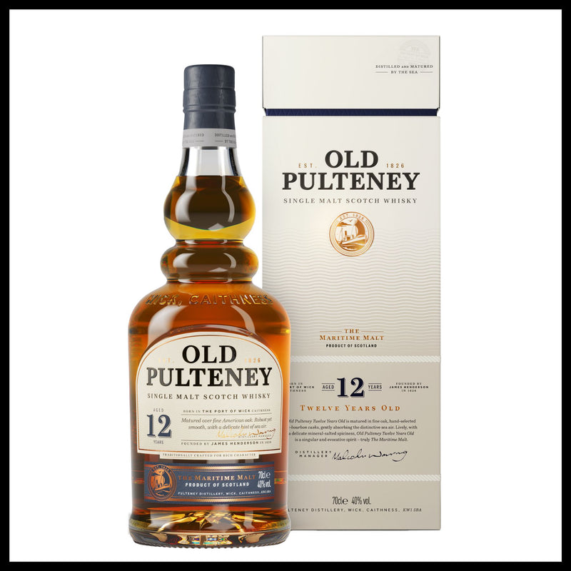 Old Pulteney 12 YO Single Malt Whisky 0,7L - 40% Vol. - Trinklusiv