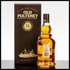 Old Pulteney 25 YO Single Malt Whisky 0,7L - 46% Vol. - Trinklusiv