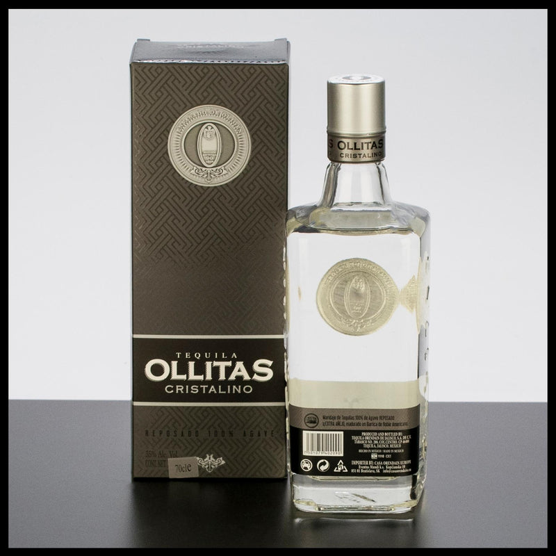 Ollitas Tequila Reposado Cristalino 0,7L - 35% Vol. - Trinklusiv