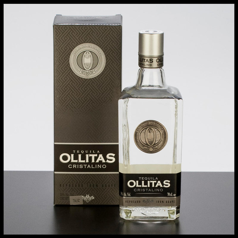 Ollitas Tequila Reposado Cristalino 0,7L - 35% Vol. - Trinklusiv