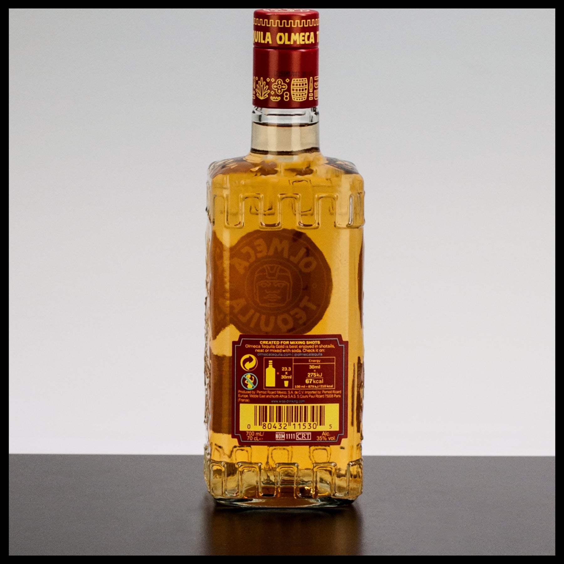 Olmeca Tequila Gold 0,7L - 35% Vol. - Trinklusiv