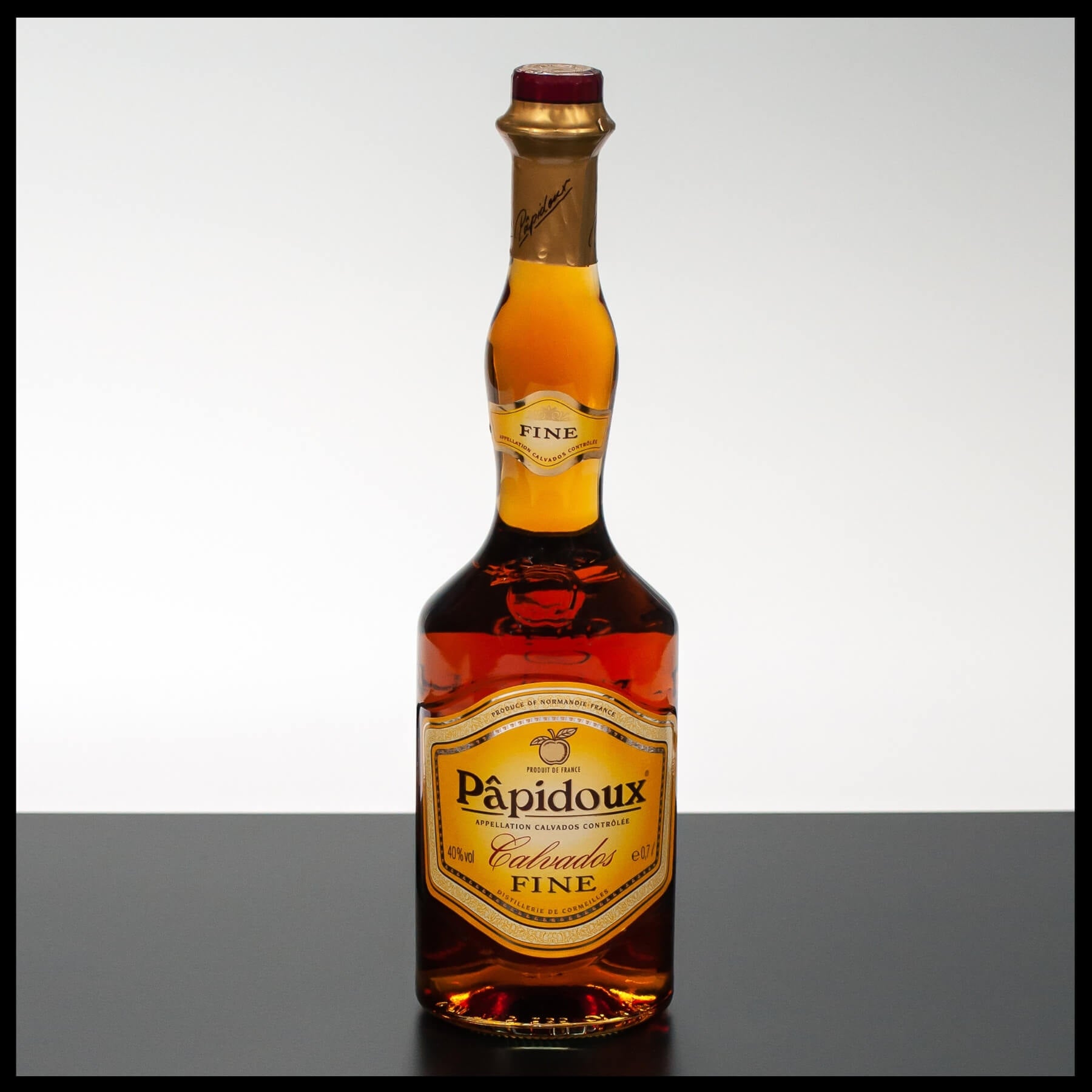 Papidoux Calvados Fine 0,7L - 40% Vol. - Trinklusiv