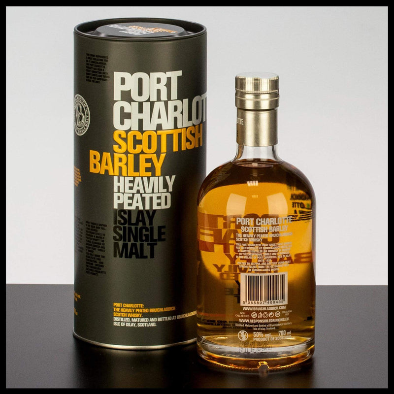 Port Charlotte Scottish Barley Single Malt Whisky 0,7L - 50% Vol. - Trinklusiv