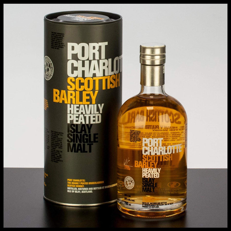 Port Charlotte Scottish Barley Single Malt Whisky 0,7L - 50% Vol. - Trinklusiv