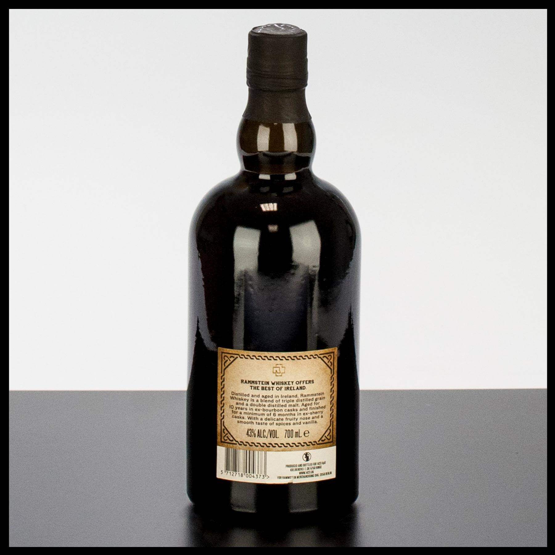 Rammstein Irish Whiskey 0,7L - 43% Vol. - Trinklusiv