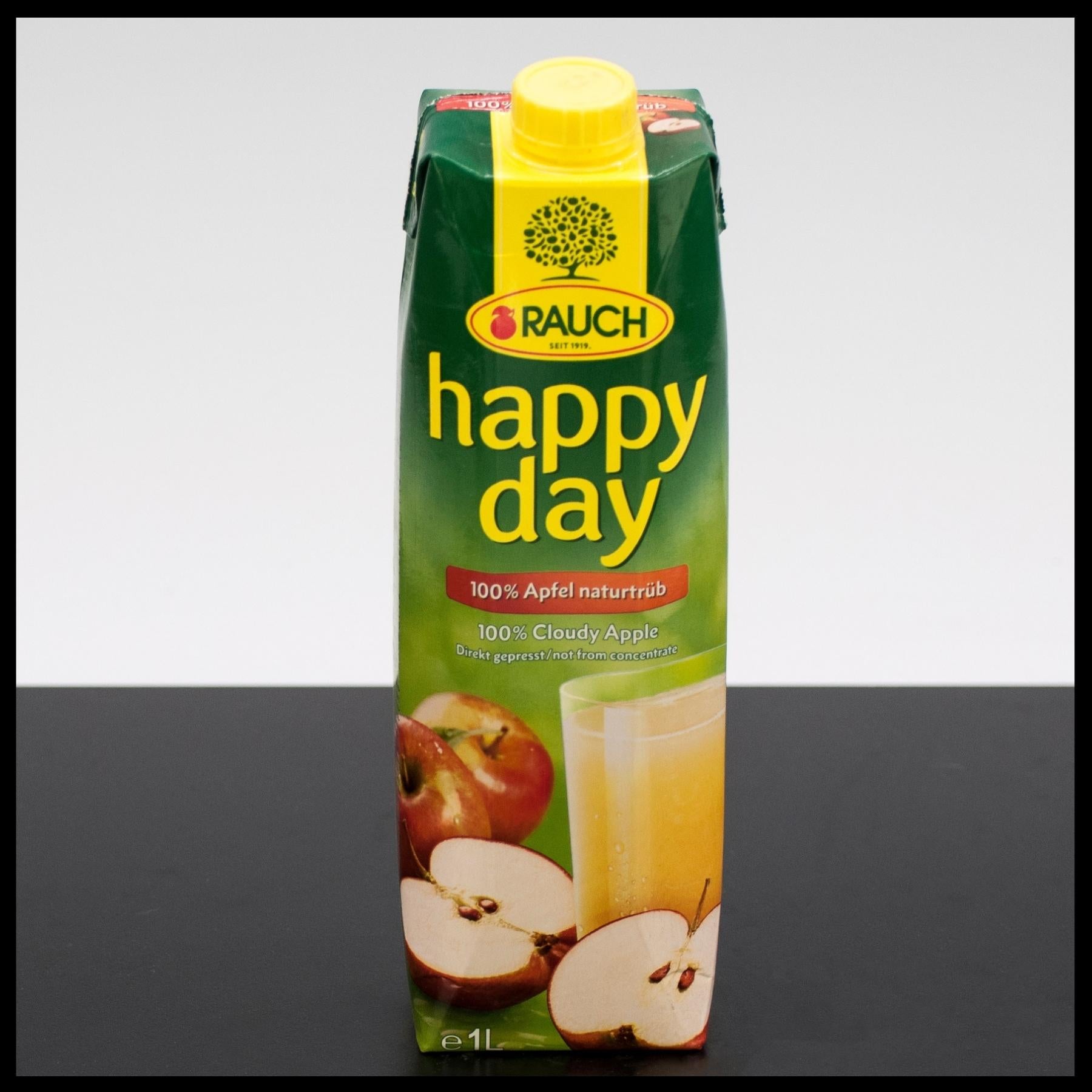 Rauch Happy Day Apfelsaft naturtrüb 1L - Trinklusiv