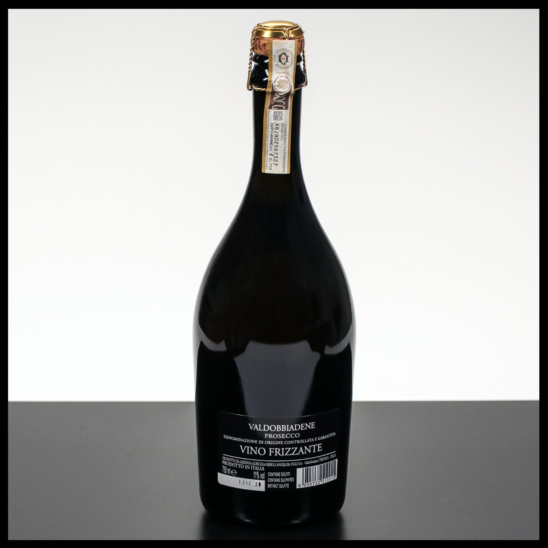 Rebuli Valdobbiadene Prosecco DOCG Frizzante 0,75L - 11% - Trinklusiv