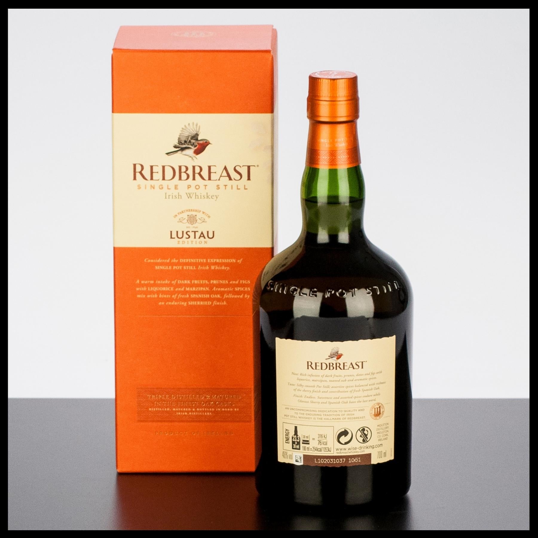 Redbreast Lustau Edition Irish Whiskey 0,7L - 46% Vol. - Trinklusiv