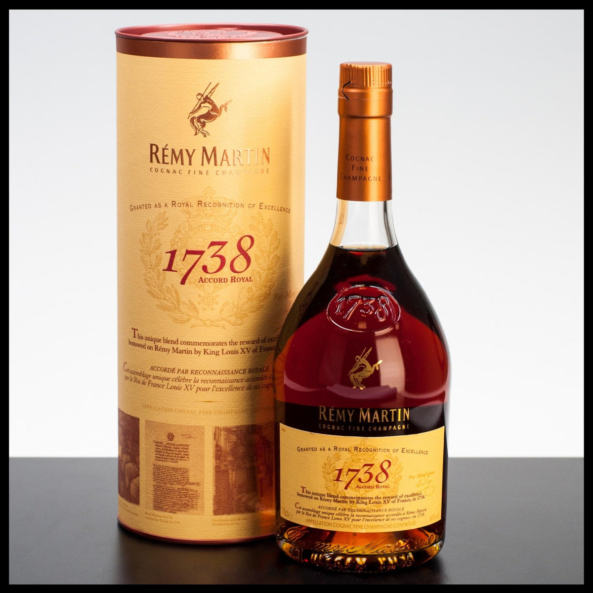 Remy Martin 1738 Accord Royal Cognac 0,7L - 40% Vol. - Trinklusiv