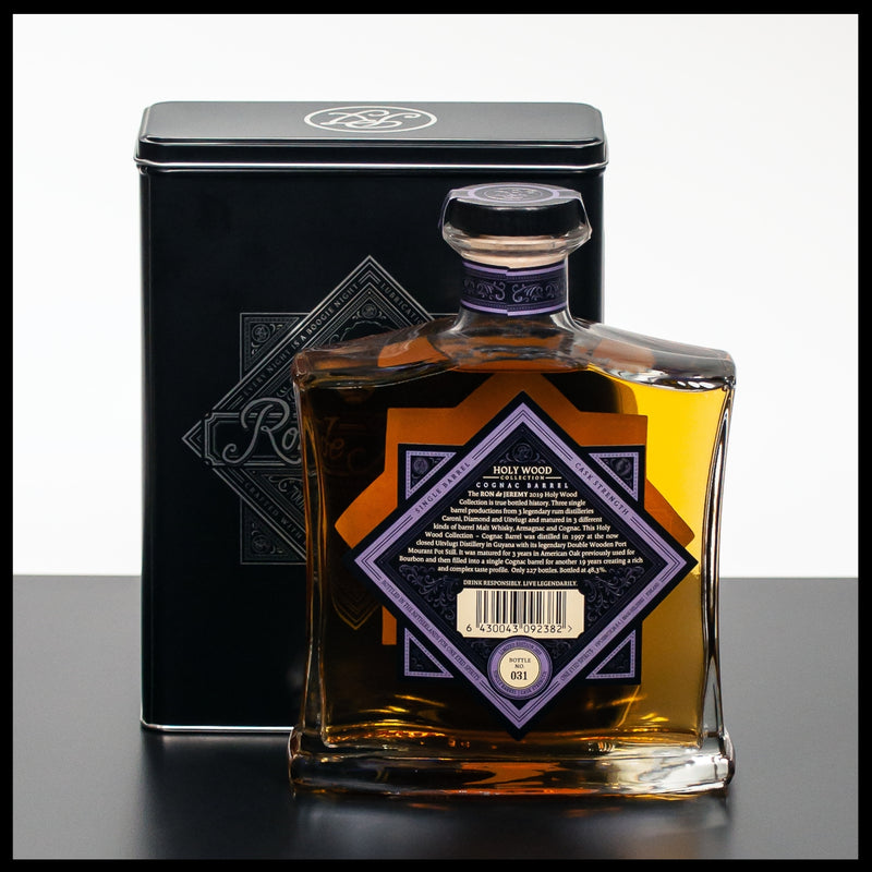 Ron de Jeremy 22 YO Holy Wood Cognac 0,7L - 48,3% Vol. - Trinklusiv