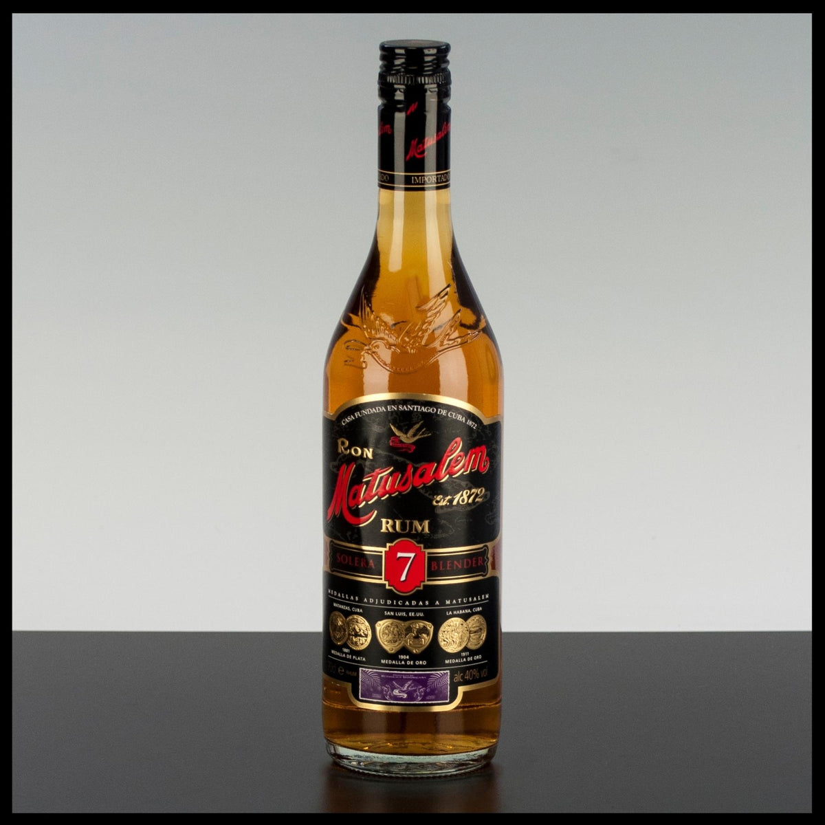Ron Matusalem 7 YO Solera Blender Rum 0,7L - 40% Vol. - Trinklusiv