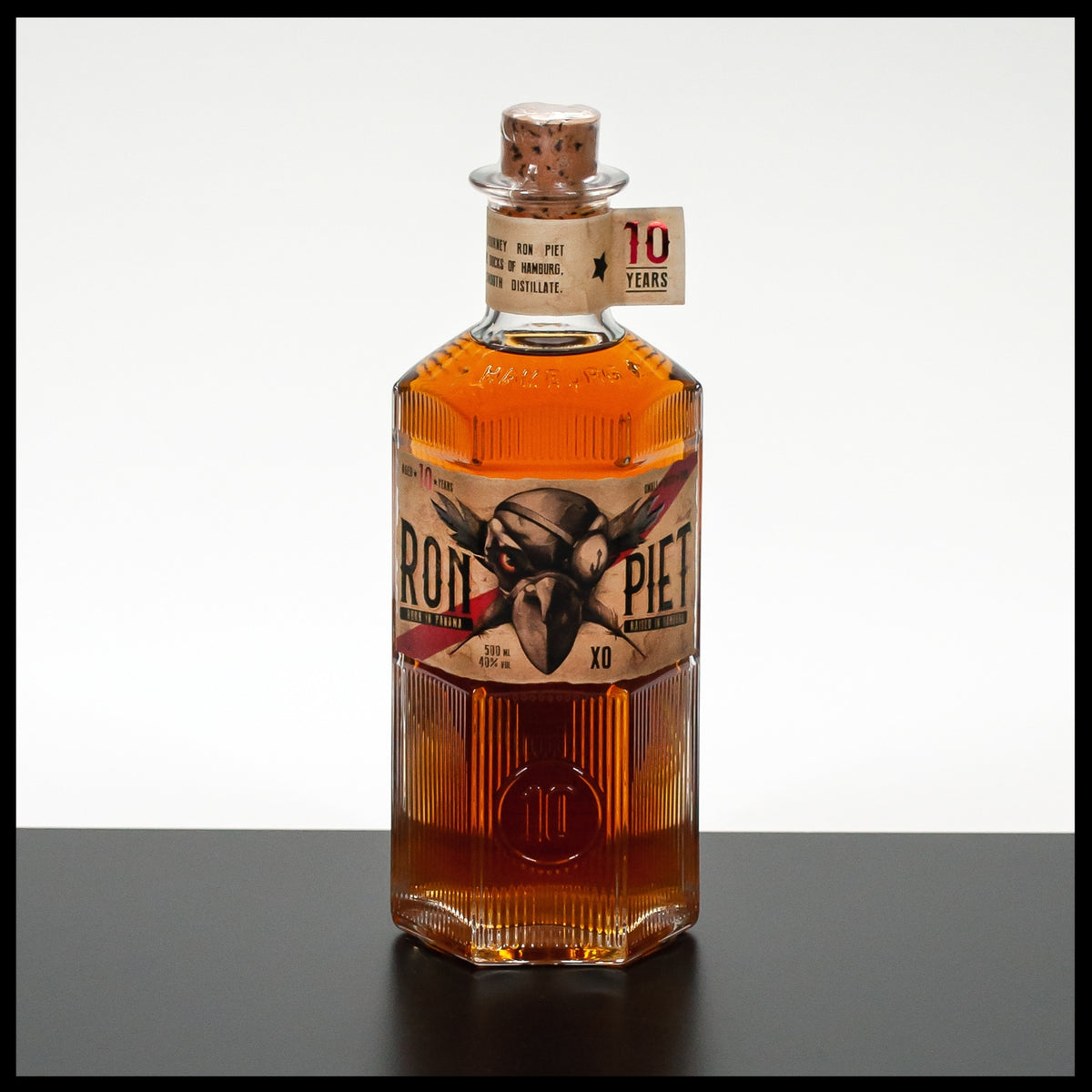 Ron Piet XO Rum 0,5L - 40% - Trinklusiv
